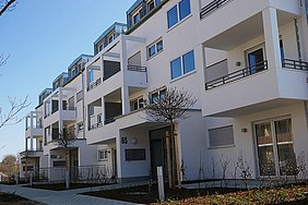 Neubau Mehrfamilienhaus mit 30 Wohnungen in der Gottfried-Keller-Straße in Straubing