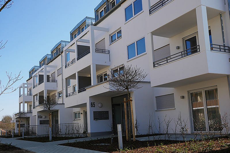 Neubau Mehrfamilienhaus mit 30 Wohnungen in der Gottfried-Keller-Straße in Straubing