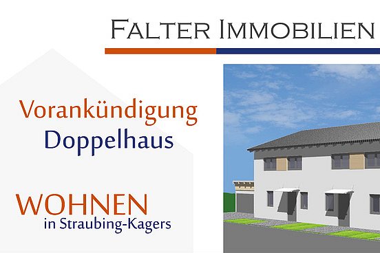 Neubau Doppelhaus in Straubing Kagers