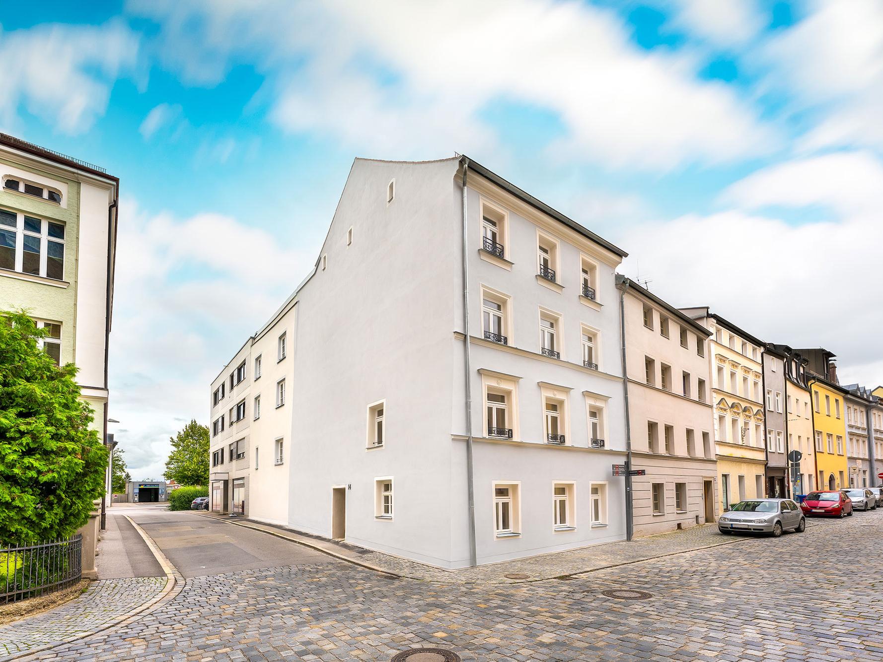 Denkmalsanierung Einzelapartments und WG-Zimmer in Straubing