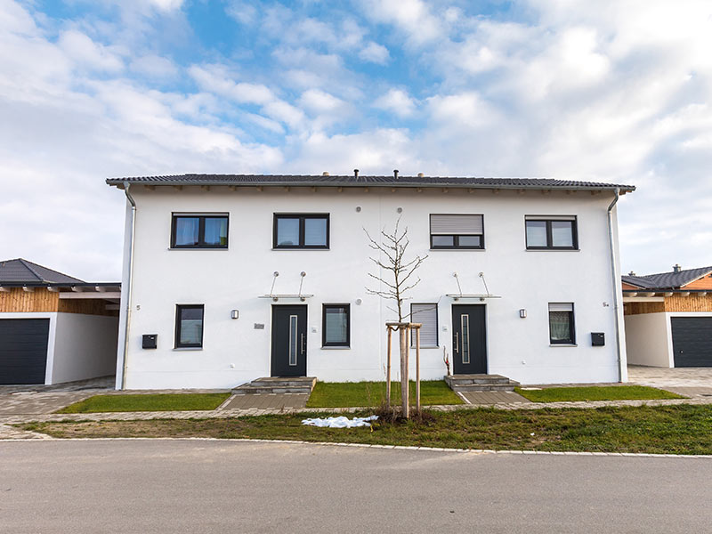 Doppelhaus in der Finkenstraße in Rain