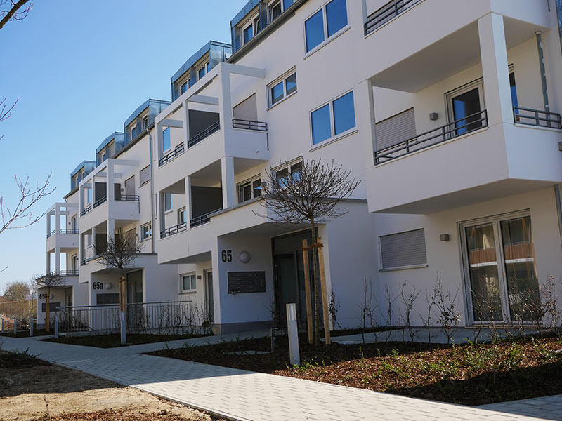 Mehrfamilienhaus mit 30 Wohnungen in Straubing, Gottfried-Keller-Straße 